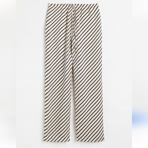 H & M Striped Wide Pants Sz XL